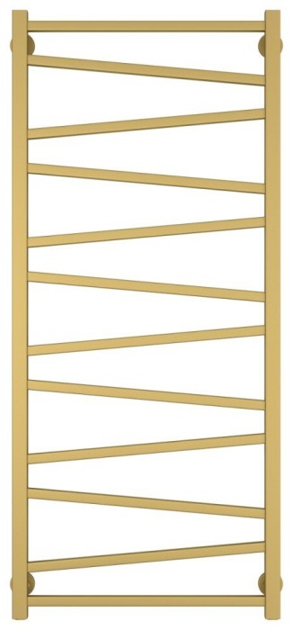 Сунержа Водяной полотенцесушитель 1200x500, Сирокко, 032-0253-1250 цвет: матовое золото