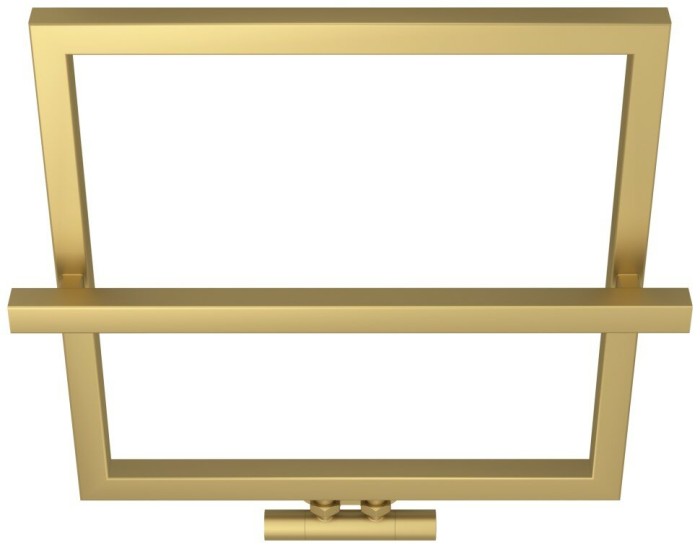 Сунержа Водяной полотенцесушитель 530x530, Штиль EU50+, 032-0256-5353 цвет: матовое золото