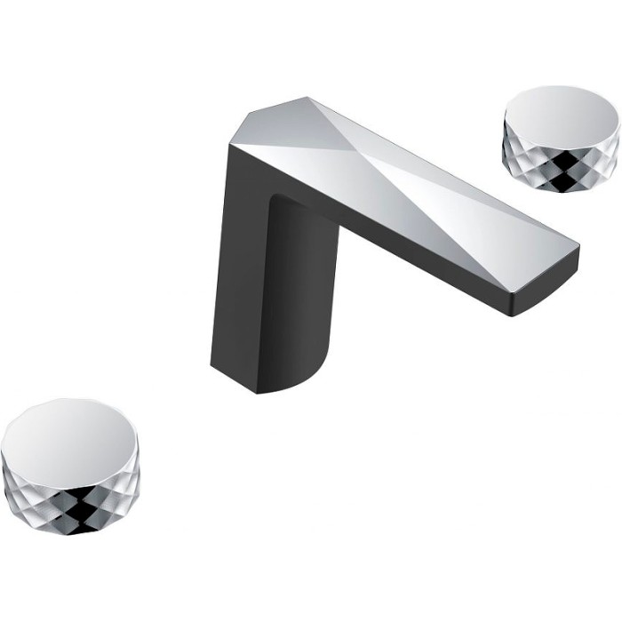 Смеситель для раковины, Black touch chrome, Venturo Boheme 150-BCR-DIAMOND