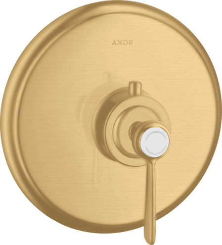 Термостат для душа HighFlow Montreux Axor, шлифованное золото арт. 16824250