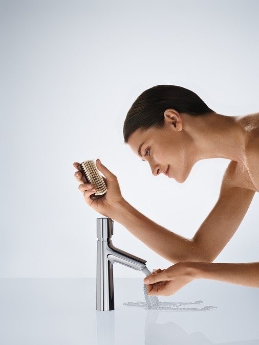 Смеситель для раковины Select без сливного гарнитура, Hansgrohe Talis Select S, хром арт. 72043000