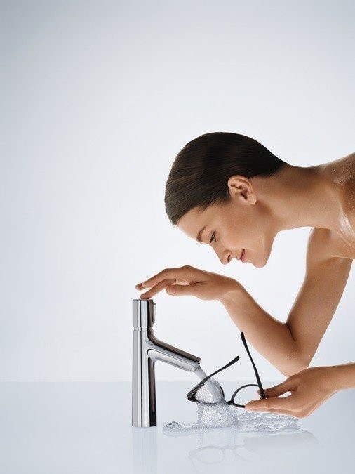 Смеситель для раковины Select без сливного гарнитура, Hansgrohe Talis Select S, хром арт. 72043000