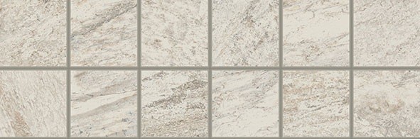 Мозаика белый фашиа 10x30 Coliseum Gres Альпы арт. 610090001118