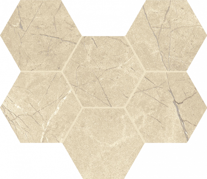 Мозаика аркадиа гексагон 25x29 Italon Шарм Экстра арт. 620110000066