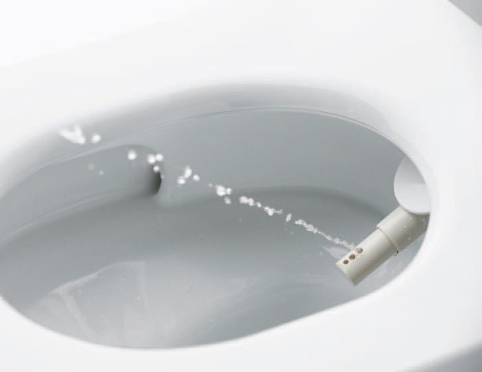 Электронная крышка-биде для унитаза, встраиваемый, WASHLET EK TOTO, TCF6402G цвет: белый