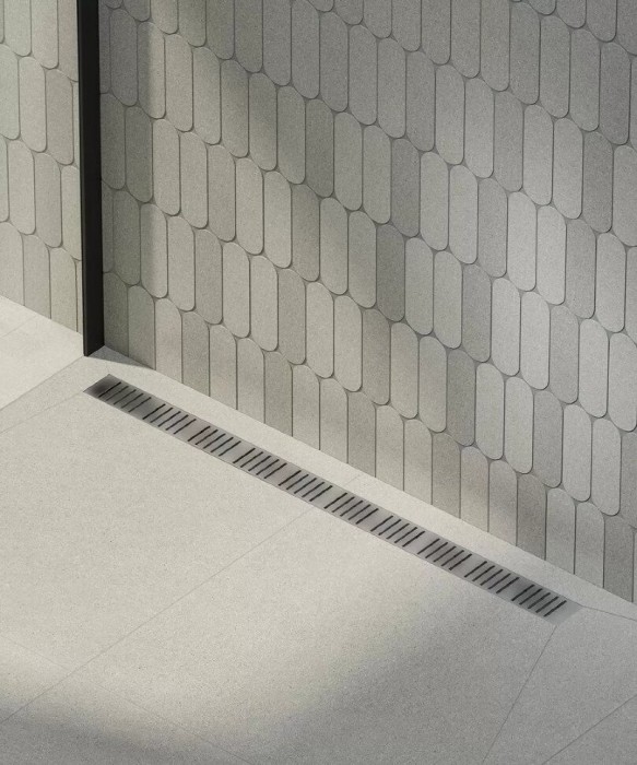 Душевой лоток smart из нержавеющей стали, 85 см, Kerama Marazzi, хром - APZ10-850KM