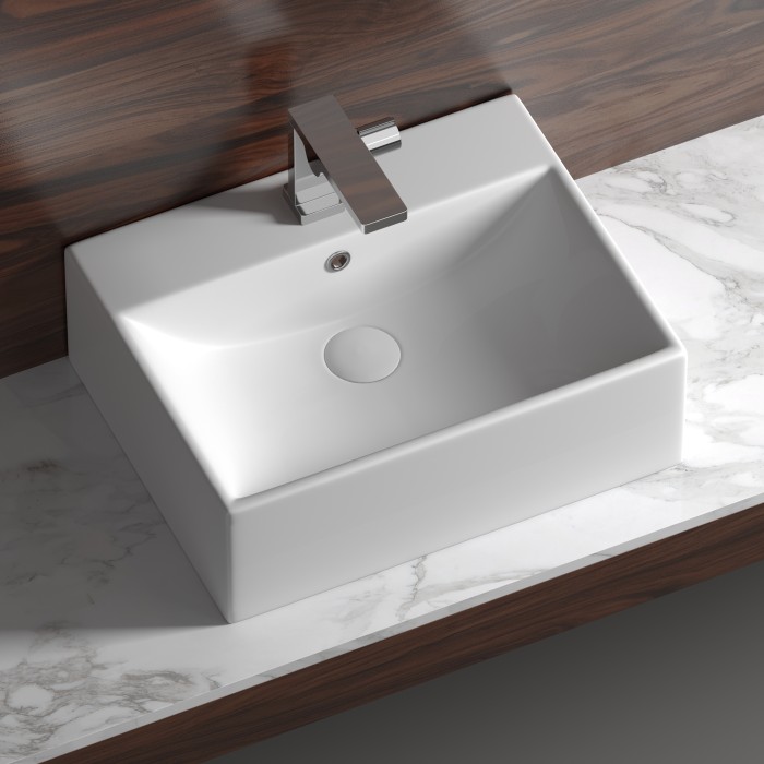 Накладная раковина Ceramicanova Element, белый арт. CN6040