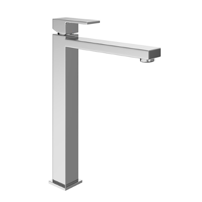 Смеситель для раковины однорычажный высокий без донного клапана 3/8, Futura Kerama Marazzi, хром - 66419KM.21.018