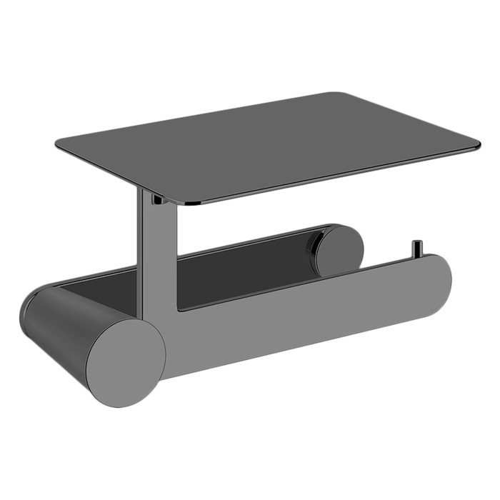Держатель т/б, подвесной, Gessi Cono, black metal brushed арт. 45449#707