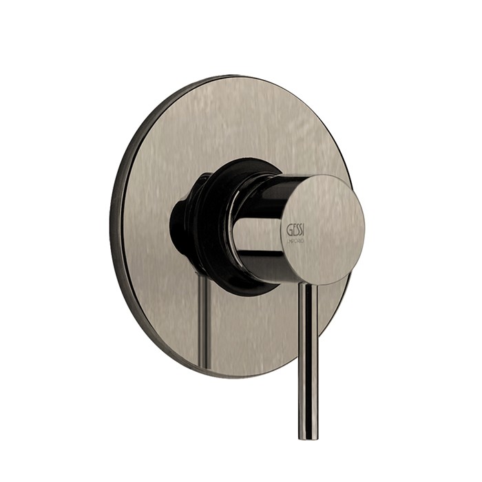 Смеситель для душа, встраиваемый, на 1 позицию, Gessi Emporio Via tortona, finox brushed nickel арт. 18761#149