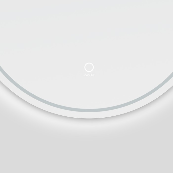 Зеркало D 600 подсветка, сенсорный выключатель с функцией диммера, Azario Lotos - AZ-Z-003CS