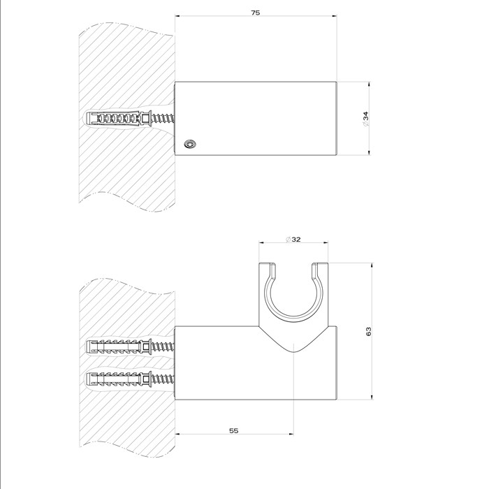 Держатель для душевой лейки, поворотный, Gessi Inciso, золото арт. 58160#246