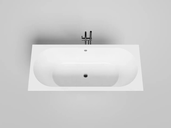 Ванна встраиваемая 170x75, матовая, Salini ORNELLA AXIS арт. 103423M