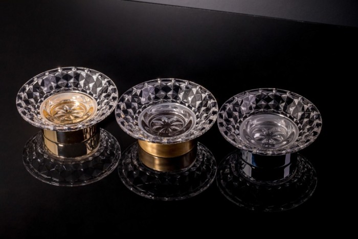 Мыльница gold luxury options, Boheme Murano cristal - 10205