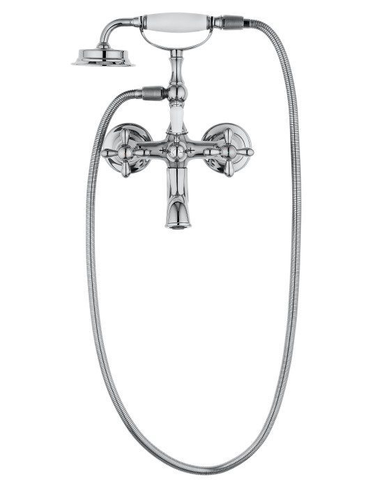 Смеситель для ванны с душем, Wonzon & Woghand Retro, WW-88639020-CR цвет: хром