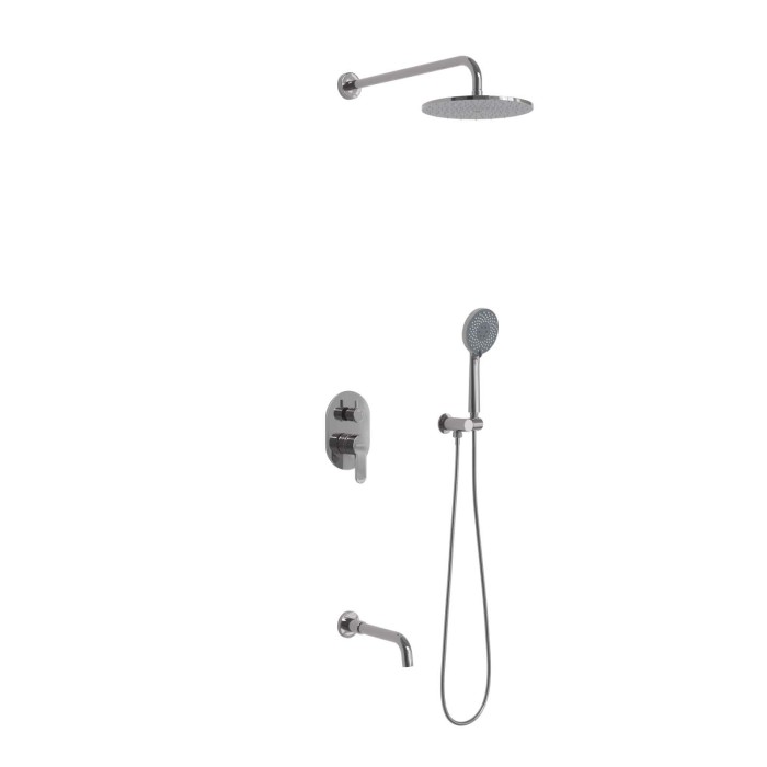 Душевой комплект BERGES Nardis, хром арт. 071007