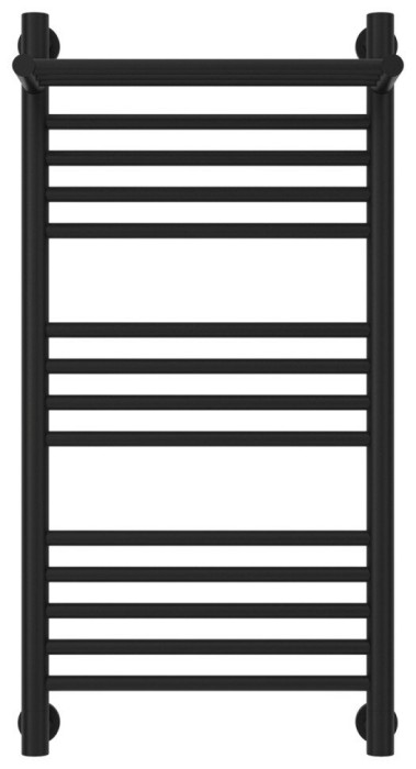 Сунержа Водяной полотенцесушитель 800x400, Богема+ с 1 полкой, 31-0223-8040 цвет: матовый чёрный