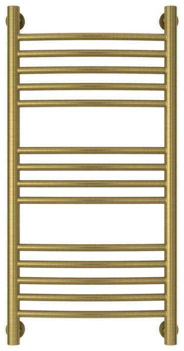 Сунержа Водяной полотенцесушитель 800x400, Богема+ выгнутая, 051-0221-8040 цвет: состаренная латунь