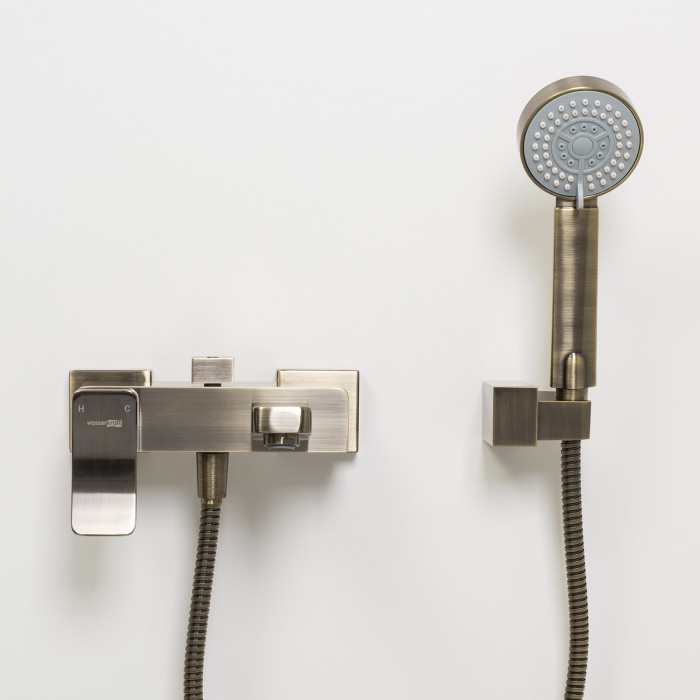 Смеситель для ванны с коротким изливом Exter 1600 WasserKRAFT арт. 1601