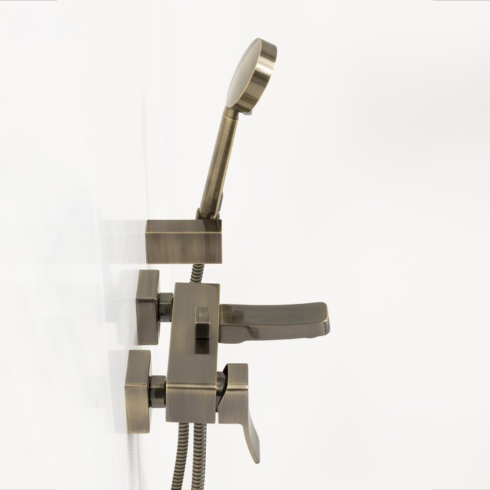 Смеситель для ванны с коротким изливом Exter 1600 WasserKRAFT арт. 1601