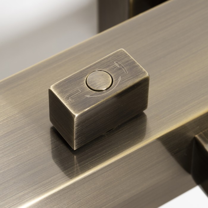 Смеситель для ванны с коротким изливом Exter 1600 WasserKRAFT арт. 1601