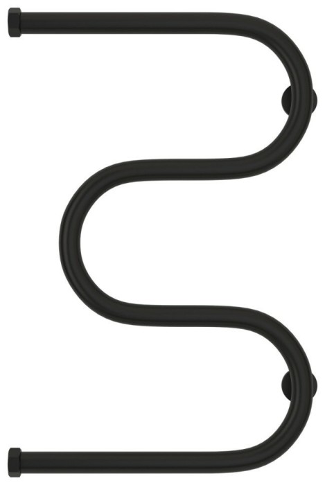 Сунержа Водяной полотенцесушитель 600x400, М-образный, 31-4007-6040 цвет: матовый чёрный