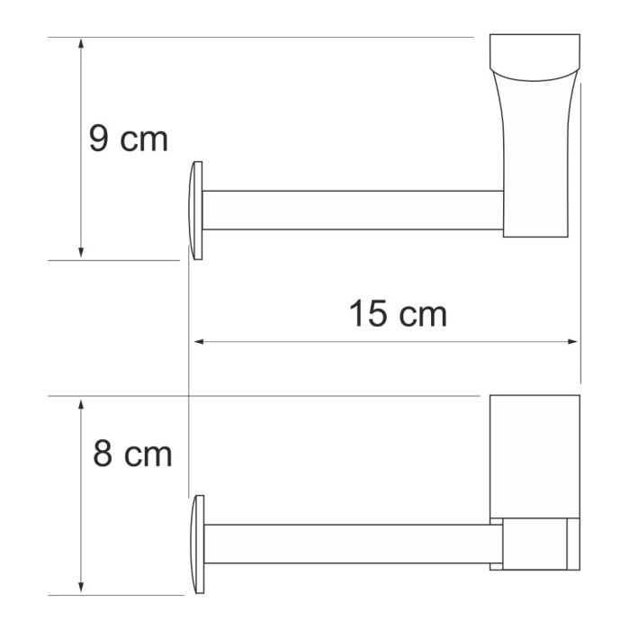 Держатель туалетной бумаги WasserKRAFT Leine K-5000 WHITE арт. K-5096W