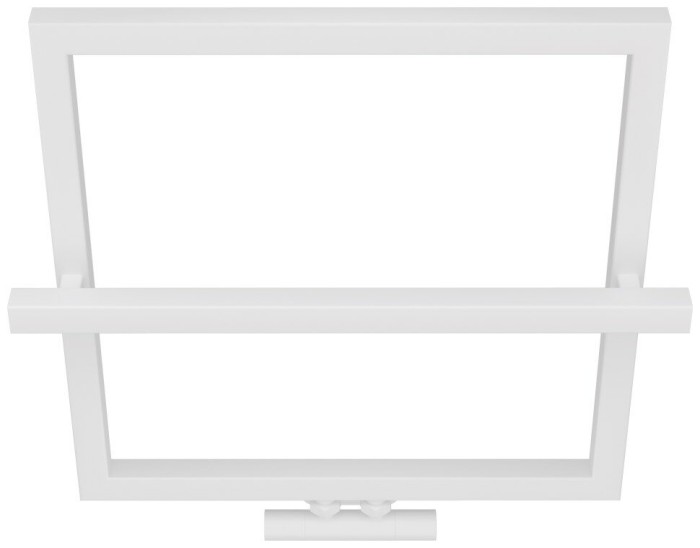 Сунержа Водяной полотенцесушитель 530x530, Штиль EU50+, 30-0256-5353 цвет: матовый белый