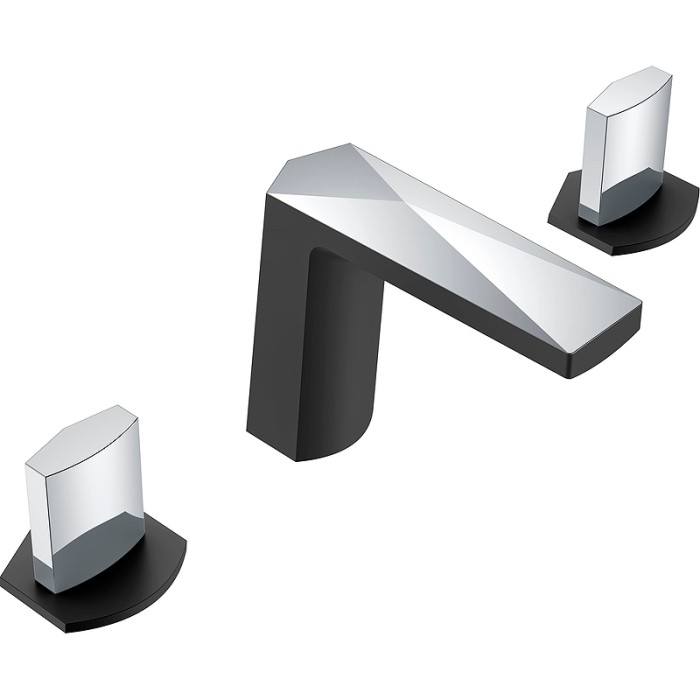 Смеситель для раковины, Black touch chrome, Venturo Boheme 150-BCR-ICE