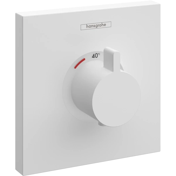 Термостат для душа HighFlow скрытого монтажа, Hansgrohe ShowerSelect, белый арт. 15760700