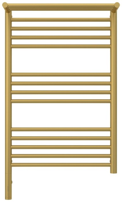 Сунержа Электрический полотенцесушитель 800x500, Богема 3.0 с 1 полкой, 032-5806-8050 цвет: матовое золото