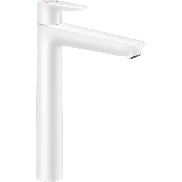 Смеситель для раковины без сливного гарнитура, Hansgrohe Talis E, белый арт. 71717700
