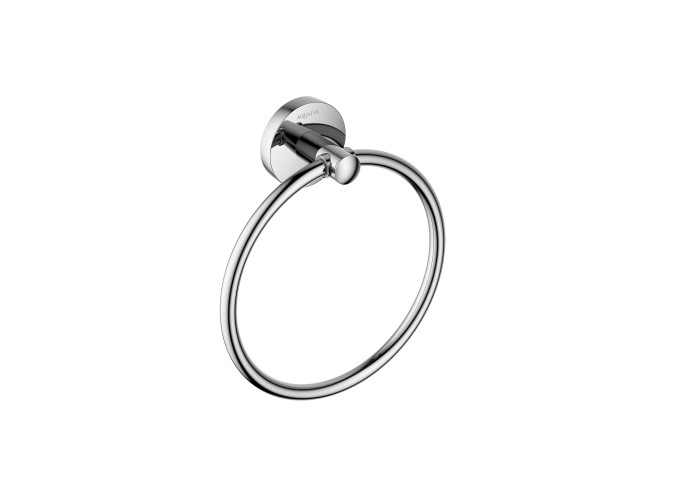 Полотенцедержатель кольцо, Aquatek Оберон, хром арт. AQ4212CR