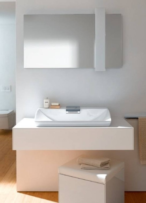 Зеркало для ванной 110х60 см, настенный, NEOREST TOTO - MI10190B-WI