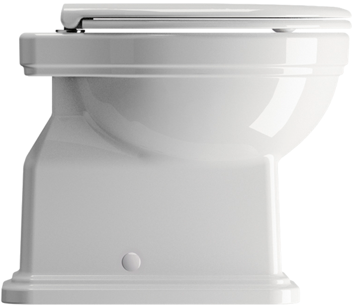 Унитаз приставной 37х54 см, горизонтальный выпуск, без сиденья, GSI Classic арт. 871111