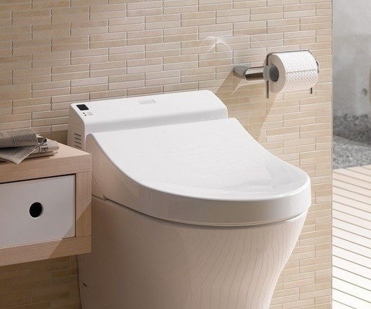 Электронная крышка-биде для унитаза, встраиваемый, WASHLET GL TOTO, TCF891G цвет: белый