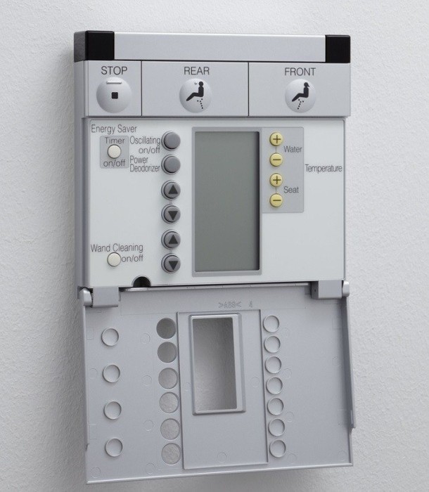 Электронная крышка-биде для унитаза, встраиваемый, WASHLET GL TOTO, TCF891G цвет: белый