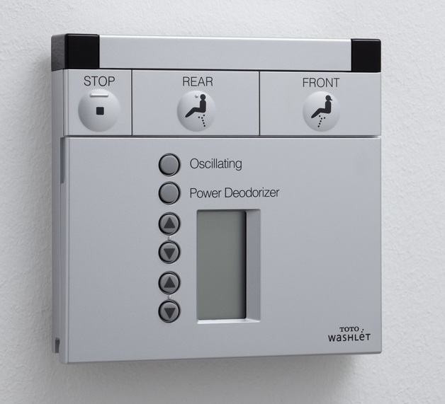 Электронная крышка-биде для унитаза, встраиваемый, WASHLET GL TOTO, TCF891G цвет: белый