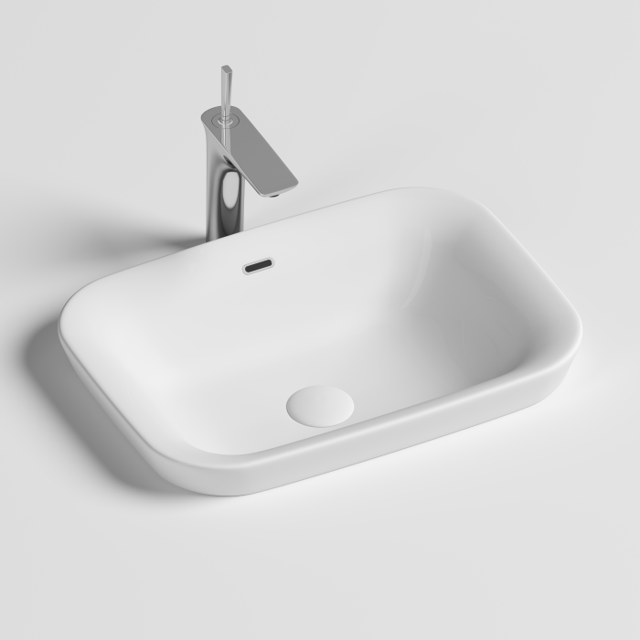 Встраиваемая сверху раковина Ceramicanova Element, белый арт. CN6041