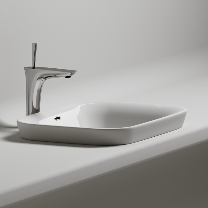 Встраиваемая сверху раковина Ceramicanova Element, белый арт. CN6041