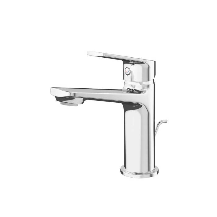 Смеситель для раковины однорычажный с донным клапаном, 3/8, Nota Kerama Marazzi, хром - 33010KM.21.018