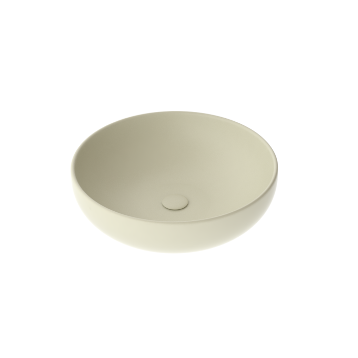 Раковина накладная 45 см пергамон матовый, GSG Ceramic Design Easy, EALAVRO45015