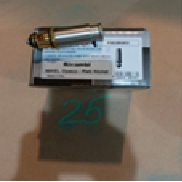 Дивертер (кнопка переключения) для встраиваемого смесителя для душа, Giulini Wellness, никель матовый арт. 3028NKO