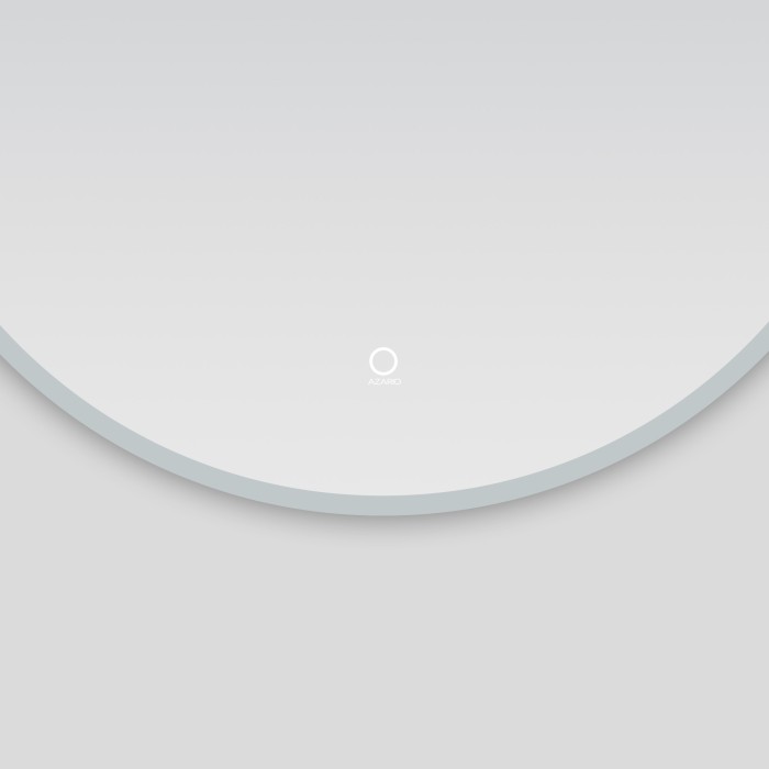 Зеркало D 900 круглое, с подсветкой, сенсорный выключатель с функцией диммера, Azario Viva - AZ-Z-006CS