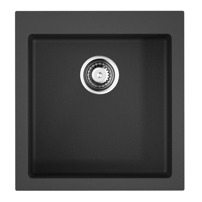 Кухонная мойка Omoikiri Bosen 47-BL Tetogranit, цвет черный арт. 4993586