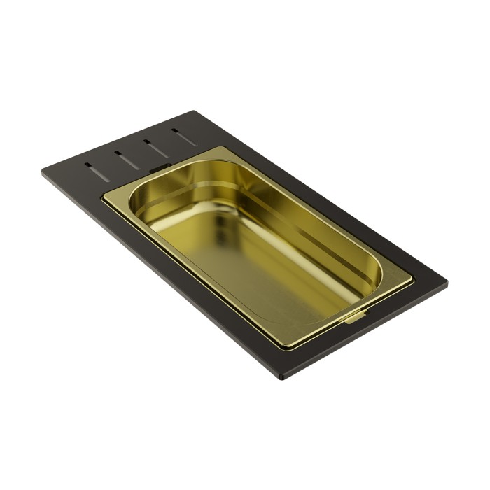 Контейнер Omoikiri DC-01-1-LG, 4999039 цвет: золото