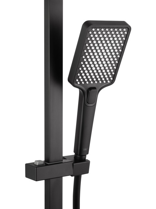 Душевая система, Wonzon & Woghand Diamond, WW-88739011-MB цвет: черный