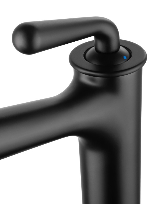 Смеситель для раковины высокий, Wonzon & Woghand Steam, WW-88239008-MB цвет: черный