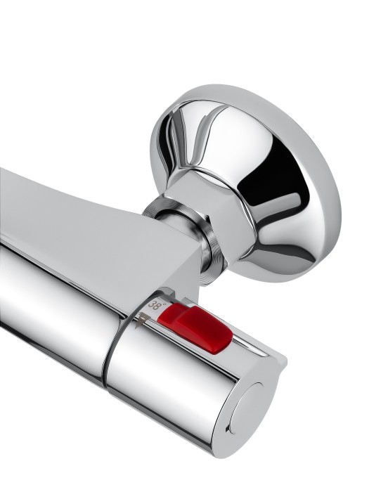 Смеситель для душа с термостатом, Wonzon & Woghand Inn, WW-B1005-A-CR цвет: хром