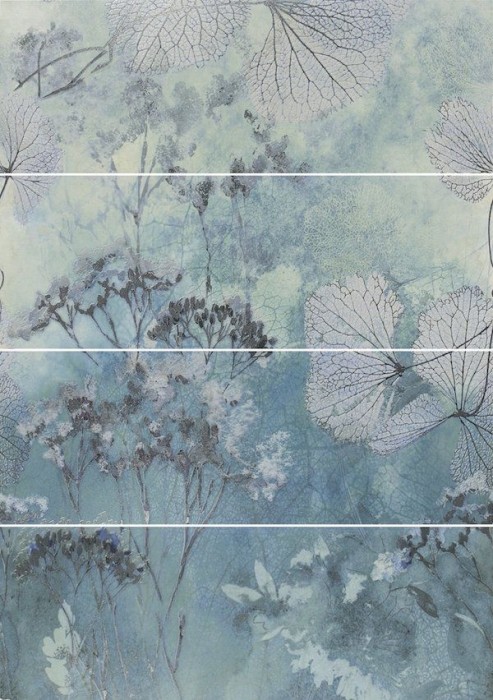 Декоративная плитка deco dream turquoise set b (4 pz) 31,6x90 FANALCEYLAN Pearl арт. n087007